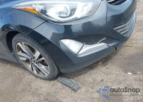 2014 Hyundai Elantra Limited z USA, uszkodzony, nr VIN 5NPDH4AE1EH475811